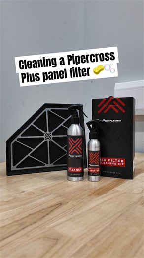 Cleaning a Pipercross Air Filter is quick and easy! #pipercross #pipercrossairfilters #airfilter #panelfilter #diy | Pipercross Air Filters