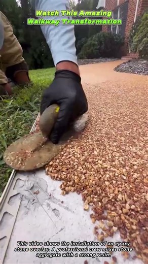 Watch This Amazing Walkway Transformation