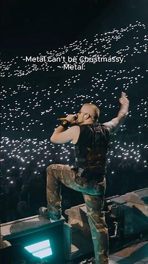 Metal can’t be Christmassy?! We beg to differ! 🎄🤘 Share this if you disagree!
