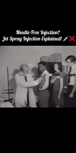 Needle-Free Injection? Jet Spray Injection Explained! 💉❌ #trending #facts #experiements