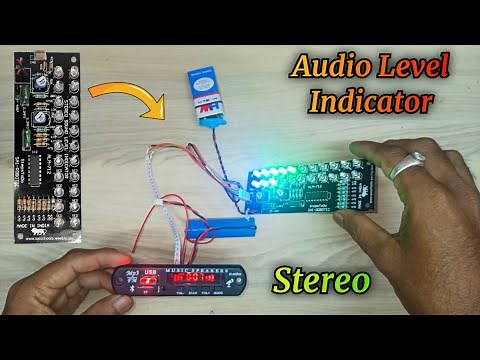 Music Par Chalnewala Stereo VU Meter | Audio Level Indicator | Led UV Meter | Audio Level