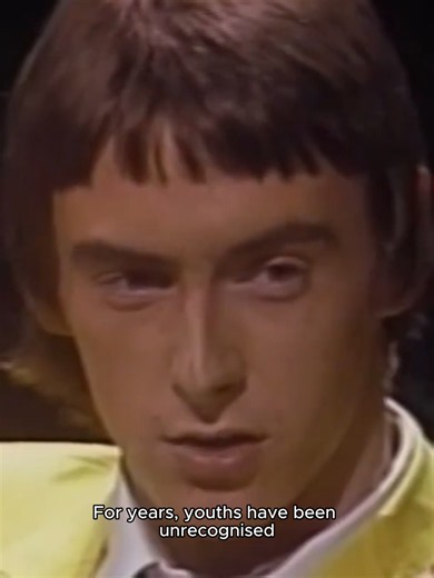 No boundaries. Forever pushing 🔥 Paul and The Jam, interviewed in 1977. #TheJam #PaulWeller #Music