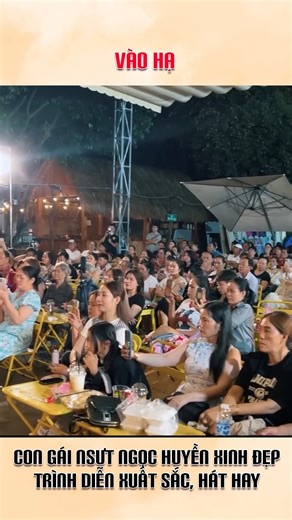 15K views · 163 reactions | Cô con gái xinh đẹp của NS ƯT Ngọc Huyền khoe giọng hát cực ngọt| Vào Hạ | Hội Quán Ngôi Sao Miệt Vườn | Facebook