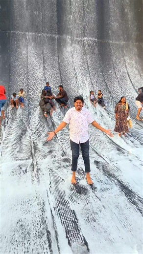 🏄‍♂️ Chennai-ல Just ₹150-க்கு Dubai Waterfalls Exhibition 🤷 #exhibition #waterfall