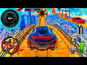GT Car Stunt Driving Game | Mega Ramp Extreme Stunts High Speed Car Racing ll 4K Gameplay Video.