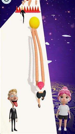 Hand Stake Run Man Vs Girl 🤯 #shorts #gameplay #games #gaming #rmigamerz