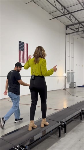 The Moving Walkway of the Future! Tonight at 6:15 on LOCAL 12, WKRC-TV I take a ride on Beltways NEW inventions! | Meghan Mongillo