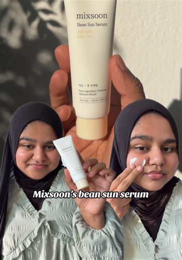 Mixsoon Bean Sun Serum Review for Daily Skincare