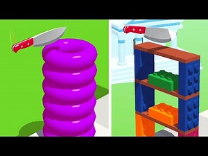 Slice It All Game! Satisfying and Relaxing ASMR Slicing Video