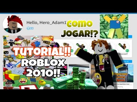 Como JOGAR o ROBLOX de 2010 em 2025! 😎