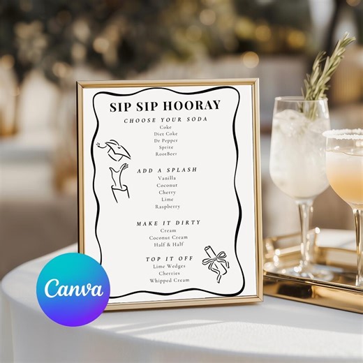 Graduation Dirty Soda Bar Sign, Dirty Soda Bar Menu, Graduation Party Soda Bar, Graduation Sign, Soda Bar Menu, Lemonade Bar Graduation Menu - Etsy