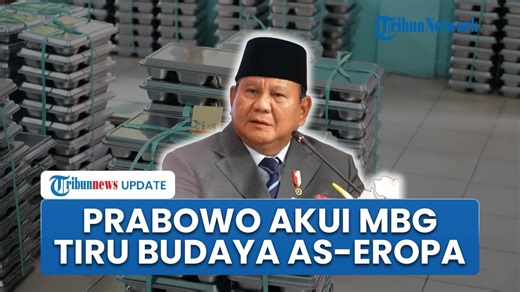 Prabowo akui MBG tiru pengalaman AS dan Eropa, ungkap sumber dana dari efisiensi dan korupsi