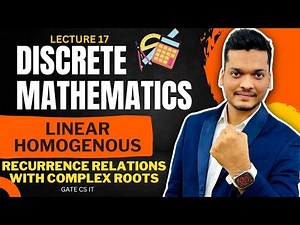 Solving Linear Homogeneous Recurrence Relation With Complex Roots | Discrete Mathematics