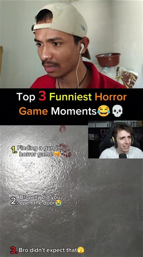 Top 3 Funniest Horror Game Moments | React