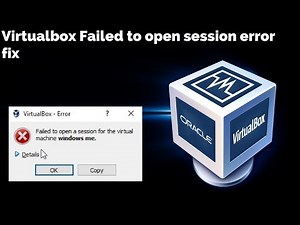 Virtualbox failed to open session error fix - VT-X is disabled in the BIOS for all CPU modes