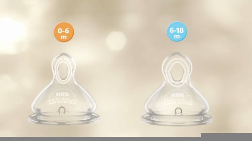 Not sure of the difference between different teat sizes? Here's a quick video to help! | NUK