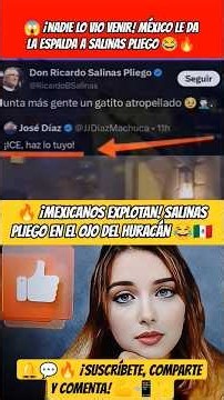 🔥 MEXICANS EXPLODE! SALINAS PLIEGO IN THE EYE OF THE STORM 😂🇲🇽