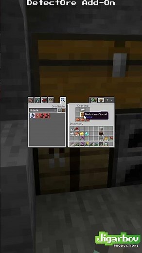 Crafting a basic DetectOre - DetectOre Add-On