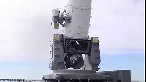 Phalanx Weapon System in Action Onboard HMS Queen Elizabeth