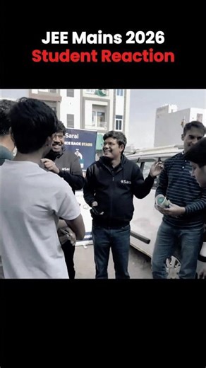 JEE Mains 2026 Exam Review | Student Shocking Reaction 😱 | IIT Motivation #iitbombay #esaral #shorts