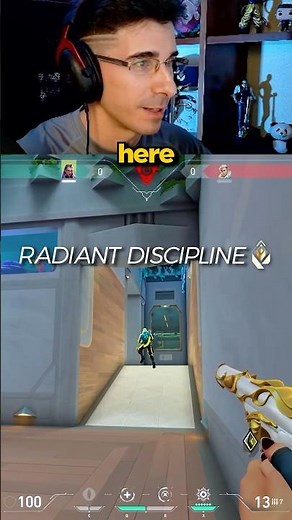1 Top Radiant - Trigger Discipline 🏆 valorant live gameplay highlights funny moments clips shorts