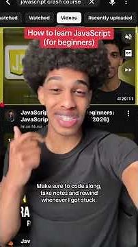 How to Learn JavaScript (for beginners)