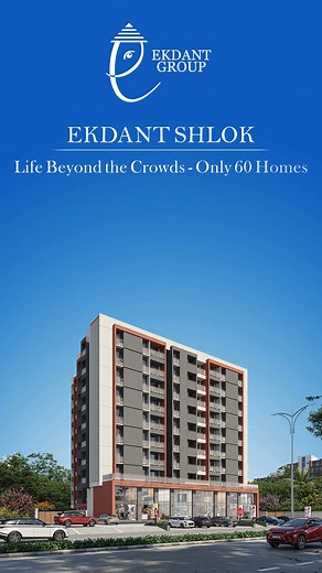 3.7K views · 388 reactions |  Own your dream home in Silvassa at Ekdant Shlok! ✅ 2 & 3 BHK Luxury Homes available ✅ Silvassa's 1st Residential Rooftop Project ✅ Next to Lion's English School, Ring Road (Silvassa) ✅ State of the art amenities  Sales Office: Ekdant Sanskriti, Ultan Faliya Rd, next to Ekdant Square, Silvassa ☎️ Call us on +91-95868 71100 to organize a sample flat visit. | Ekdant Group | Facebook