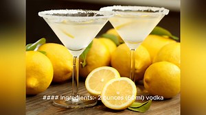 lemon drop drink recipe