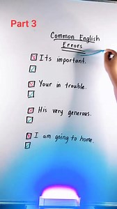 169K views · 3.5K reactions | Correct your English (English Common Errors) #reelsviral #reelsfb #reels #reelsvideo #reels2023 #fbreels #reelsinstagram #reelit #shorts #learning #englishtips #englishteacher #englishgrammar #englishlesson #facebookreels #howto #common #English #errors #grammar #correct | Learning Buddy | Facebook