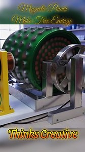230K views · 2.4K reactions | Magnetic Power Makes Free Energy Generator (Thinks Creative) #magnetic #magnet #magnets #magnetspower #MagneticEnergy #energyfromflywheel #manualfreeenergy #freewheelpower #energyticpower #powerenergitic #flywheelpower #wheelenergy #FreeEnergyGenerator #freeenergy #freepower #flywheel #wheels #WheelPower #freeenergy #FreeEnergyGenerator | Thinks Creative | Facebook