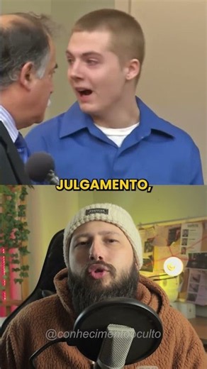He said that because he was a blonde boy, he wouldn't be imprisoned for the crime