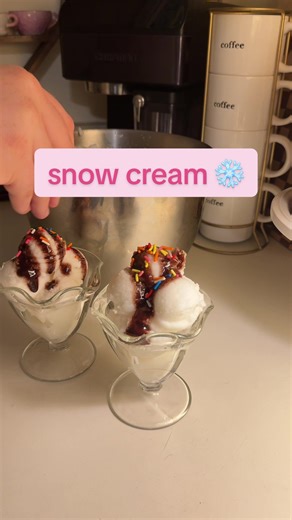 How to Make Delicious Snow Cream on a Snow Day