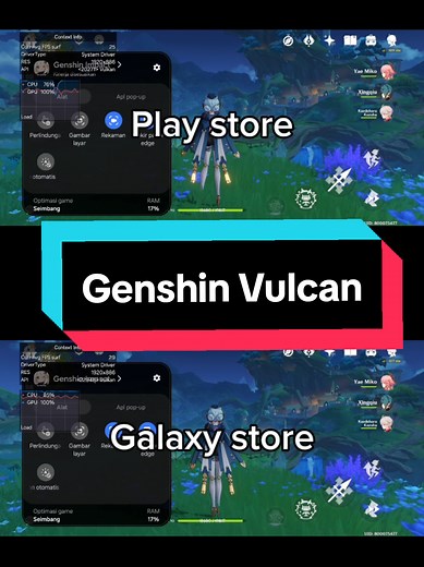 Genshin Impact Vulkan: Play Store vs Galaxy Store