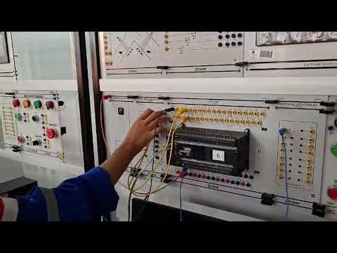 TUGAS PLC|MEMBUAT RANGKAIAN 7 GERBANG LOGIKA YANG DIIMPLEMENTASIKAN PADA TRAINER