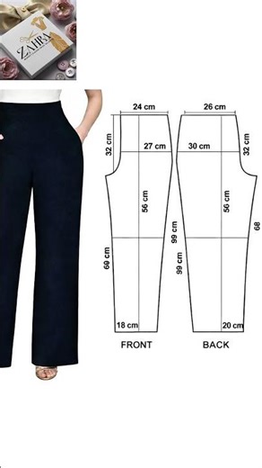 The Most Beautiful and Easiest Pants Pattern Anyone Can Sew