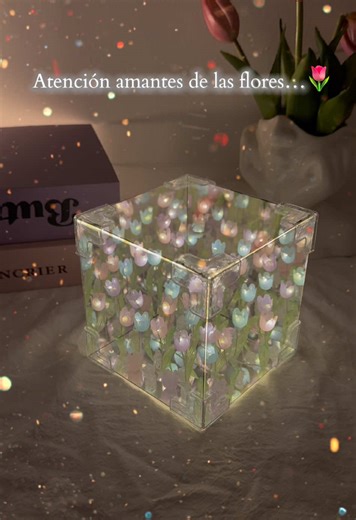 Mar de flores de tulipanes de colores 🩵💜🩷#tulipanes🌷 #regaloperfecto🎁 #tulipaneseternos #novio #fyp