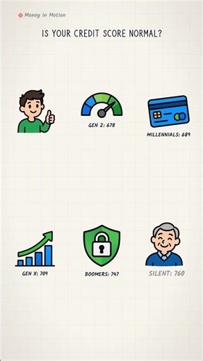 The Average Credit Score at Every Age