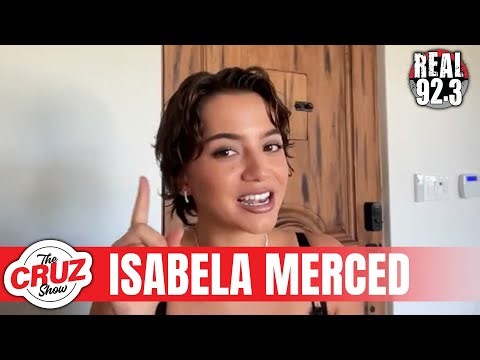 Superman Star Isabela Merced talks Movie's Message + talks new music & more | REAL 92.3 | The Cruz Show