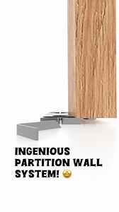 9.8K reactions · 1K shares | Check out this ingenious hardware from CW Woodcraft! This uniquely designed system offers a clean installation for wood partition wall vertical components without the need for wood plates. Plus, the components can be easily removed using a small tool at the hardware plate connections. It’s truly a game-changer! Thanks you mebel_montaj for the installation video  | Cory Wasmus | Facebook