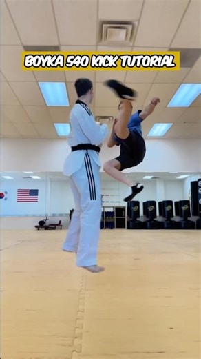 Boyka 540 Kick Tutorial | LG Martial Arts #shorts #martialarts #boyka