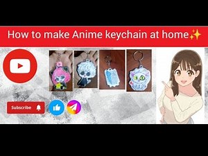 🎀 Kawai Anime Keychains DIY 💫 | Cute Chibi Characters Collection 💖 ‪@Studio_sas‬