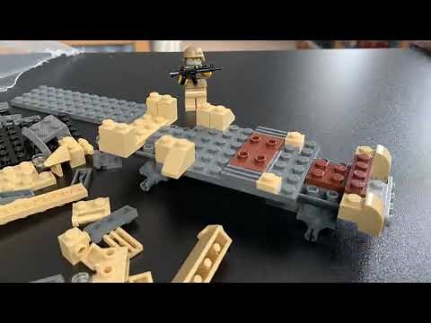LEGO MRAP Military Vehicle Speed Build