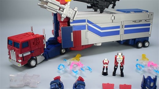 变形玩具MG09 SUPER DEFORMED开箱变形说明