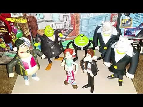 McDonald's 2006 Dreamworks & Aardman Flushed Away toys review