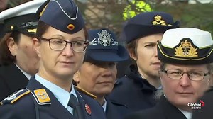 Remembrance Day: Ottawa ceremony brings together regiments from across the country