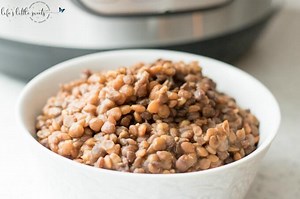 Instant Pot Lentils (How to Make) - Life's Little Sweets