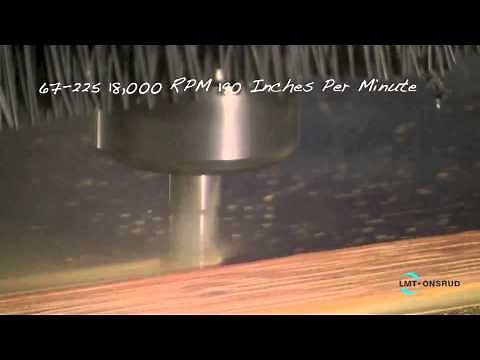 Cutting Phenolic at High Speed