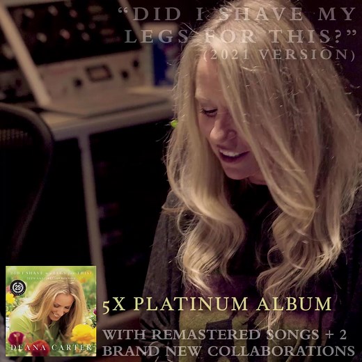 I’m excited to be a part of the 2021 version of “Did I Shave My Legs For This?” with my friends Deana Carter - it's Dee-na, Ashley McBryde, Terri Clark and Vince Gill available November 5th. 💛 | Sara Evans