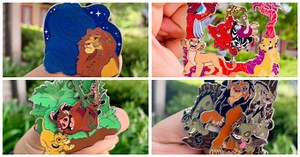 The Lion King 25th Anniversary Pins At Disney Pin Traders | Chip and Company