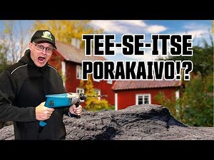Rengaskaivo kuivana! PORAKAIVON TEKO ALKAA!